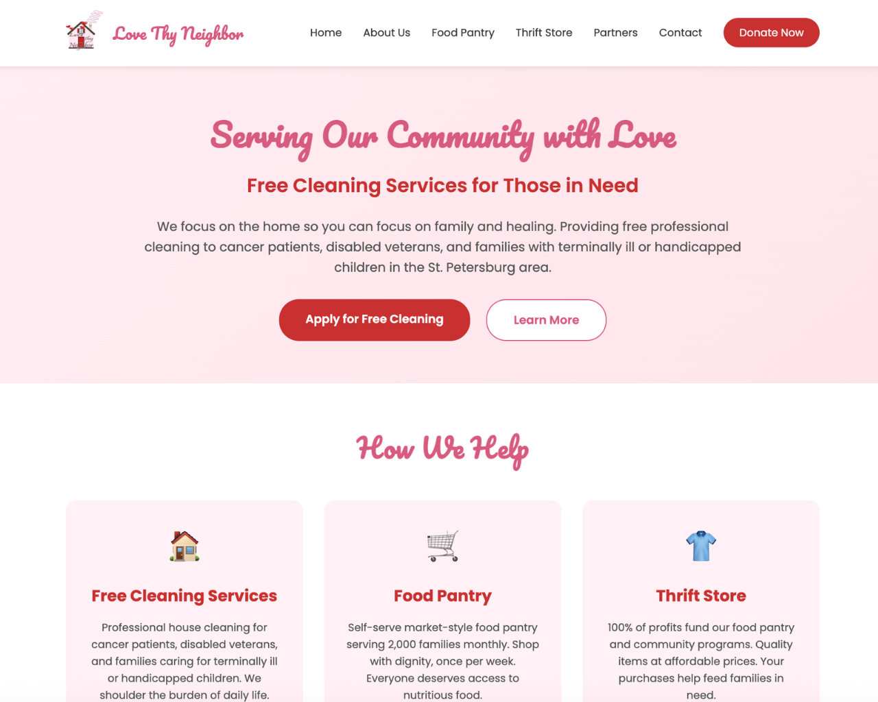 Love Thy Neighbor Project
